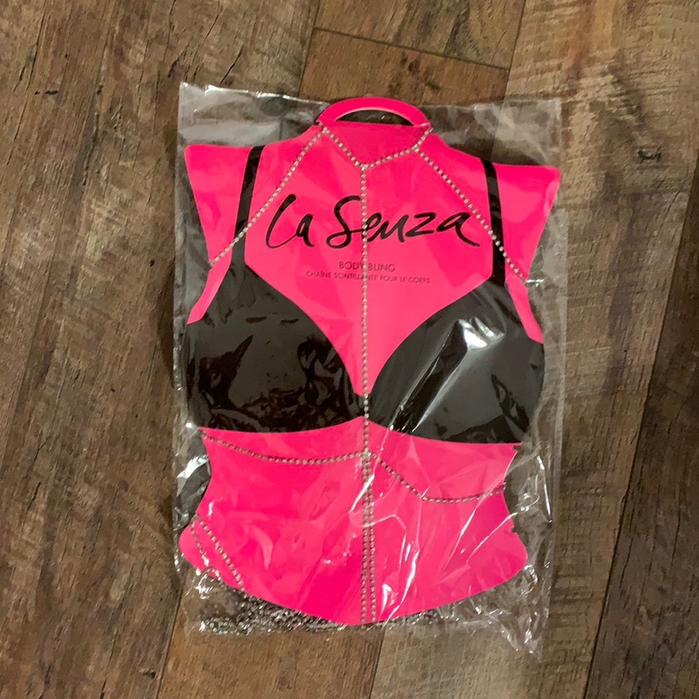 NWT La Senza Body Bling rhinestone body chains jewelry